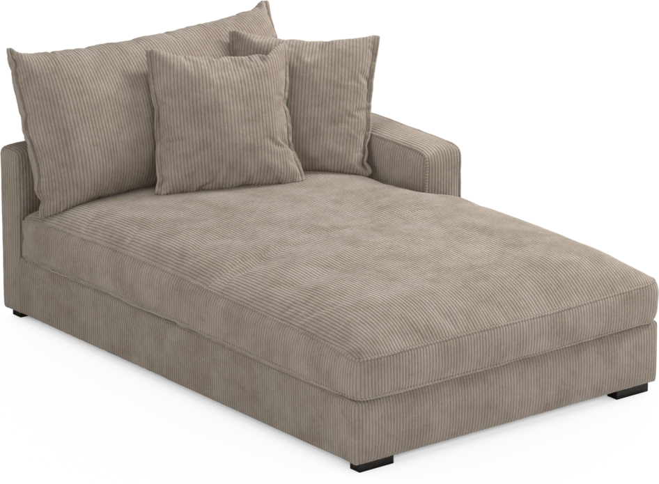 Rossi - Schäslong vänster - Beige