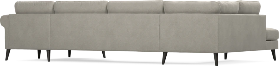Bridge - 3-sits soffa med divan vänster och schäslong höger - Grå