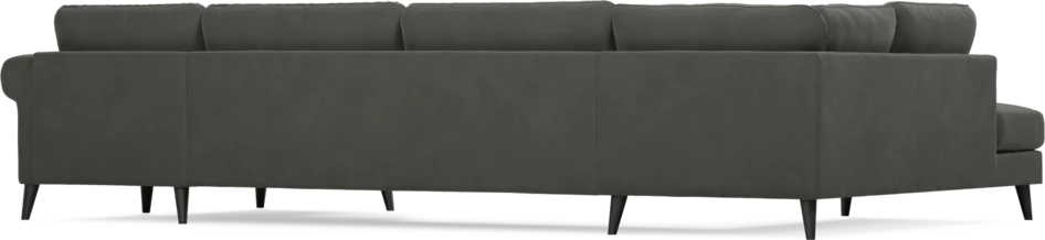 Bridge - 3-sits soffa med divan vänster och schäslong höger - Grå