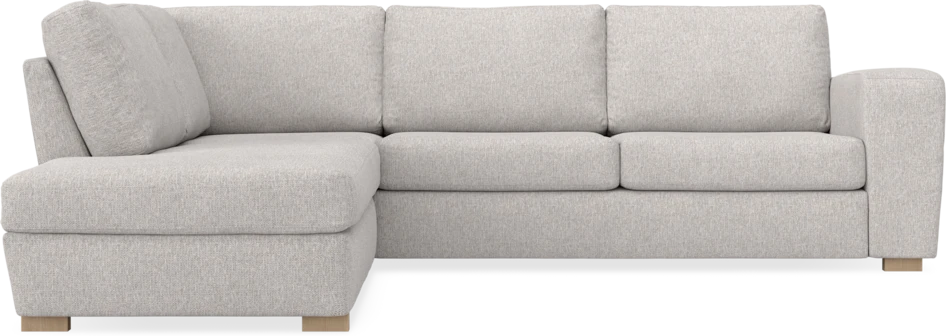 Friday - 2,5-sits soffa med divan vänster - Grå