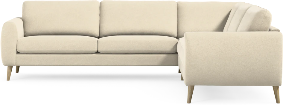 Bridge - Hörnsoffa, 3+3-sits - Beige