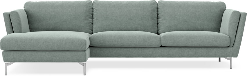 Madison - 3-sits soffa med schäslong vänster - Turkos