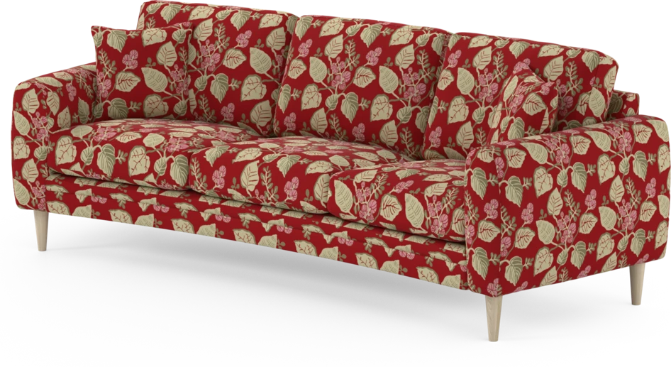 Eden - 3-sits soffa svängd - Flerfärgad