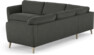 Bridge - Hörnsoffa, 3+3-sits - Grå