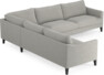 Winston - Hörnsoffa, 2+3 - Grå