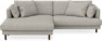 Harper - 4-sits med schäslong XL vänster - Beige