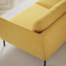 Madison Lux - 3-sits soffa med divan höger - Gul