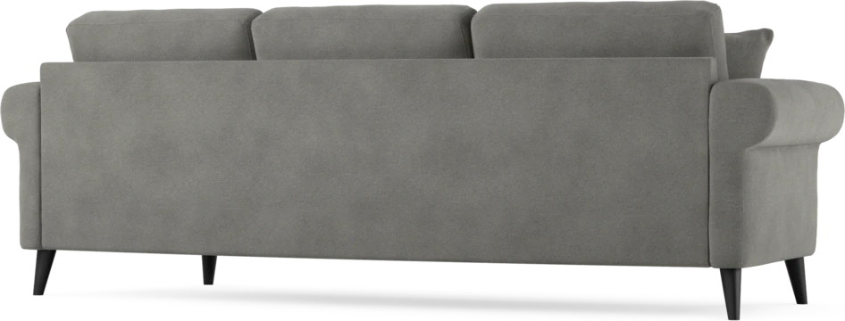 Eden - 3-sits soffa svängd - Grå