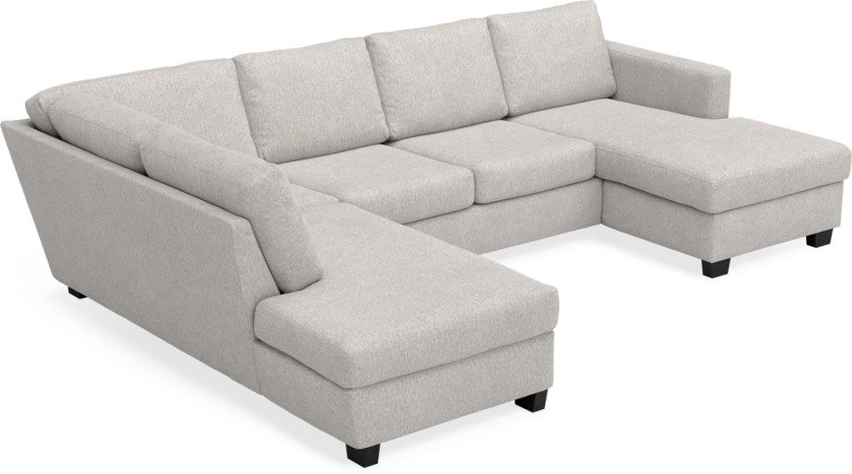 Friday - 3-sits soffa med divan vänster och schäslong höger - Grå