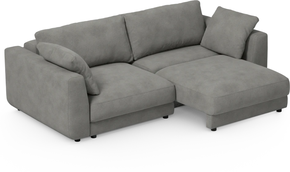 Amie - Bäddsoffa 3-sits - Grå