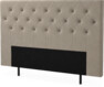 New York pikerad - Sänggavel, 90-210 cm - Beige