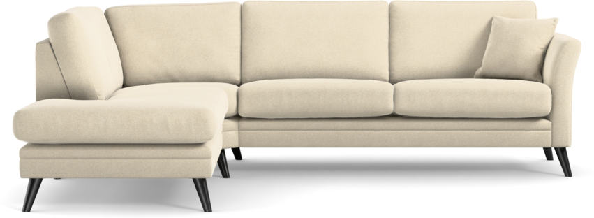 Eden - 2,5-sits soffa med divan - Beige