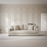 Rossi - 3-sits soffa, hel dyna - Beige