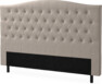 Delux Välvd - Sänggavel, 90-210 cm - Beige