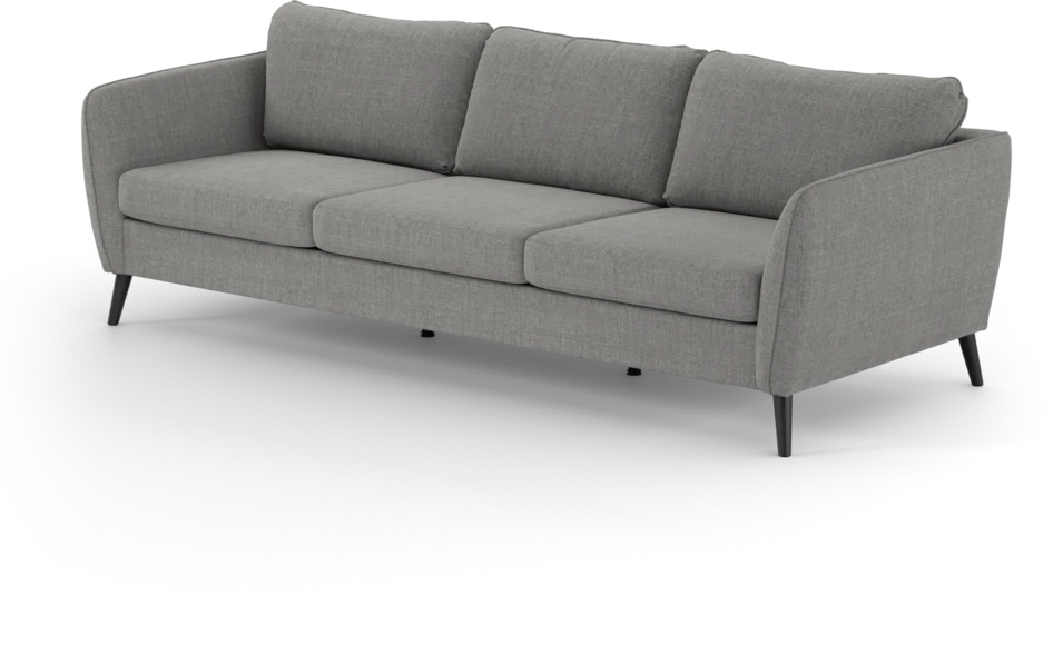 County - 3-sits soffa - Grå