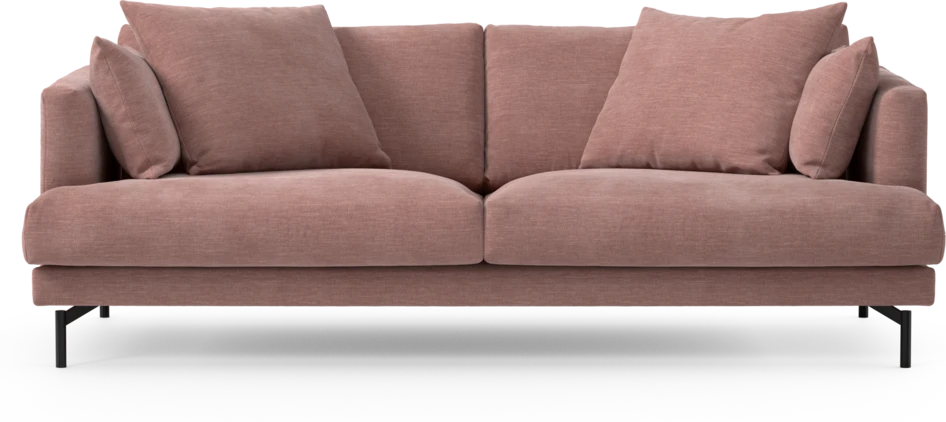Harper - 3-sits soffa - Rosa