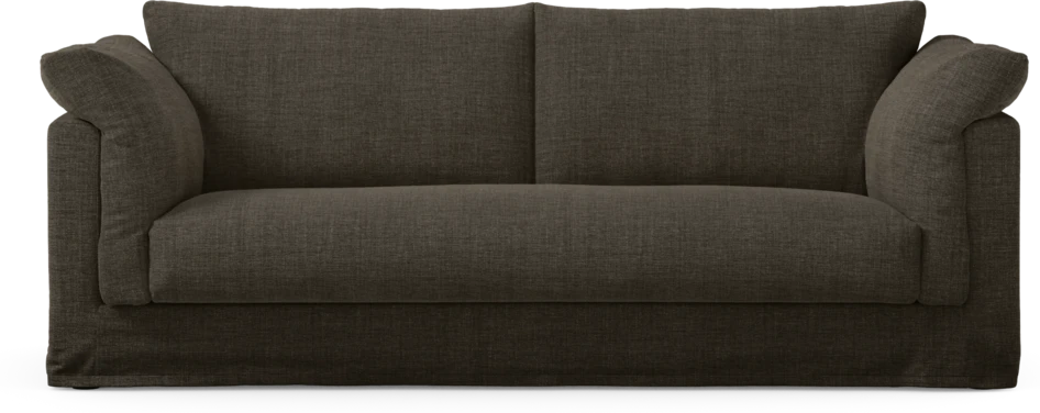 Cherrie Klädsel - Klädsel till 2,5-sits soffa, hel dyna - Brun