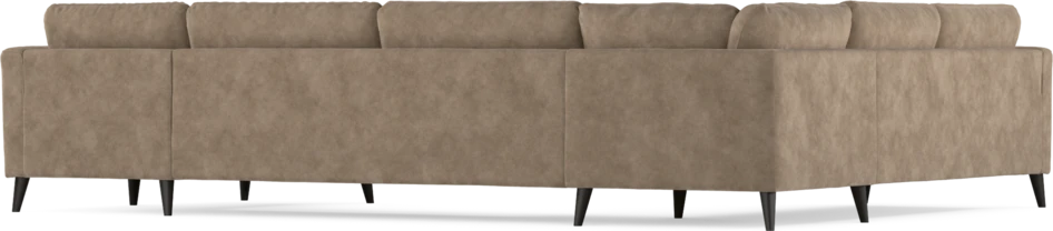 Bridge - Hörnsoffa, 2+3-sits med schäslong höger - Beige