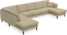Eden - 3-sits soffa med divan vänster och schäslong höger - Beige