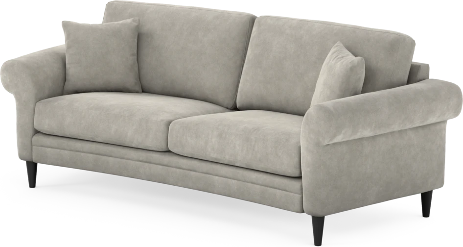 Eden - 2,5-sits soffa svängd - Grå
