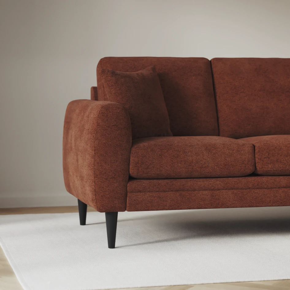 Eden - 2-sits soffa - Orange