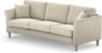 Eden - 3-sits soffa svängd - Beige