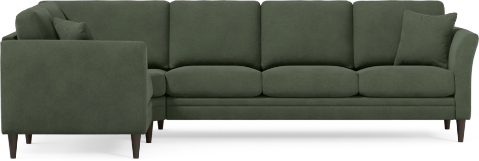 Eden - Hörnsoffa, 1+3-sits - Grön