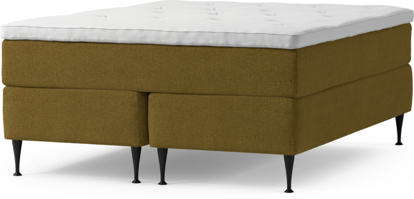 Delux Dream - Kontinentalsäng, dubbelsäng med bäddmadrass och sängben