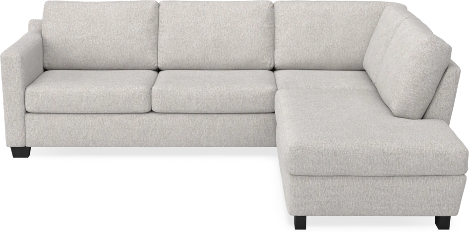 Friday - 2,5-sits soffa med divan höger - Grå