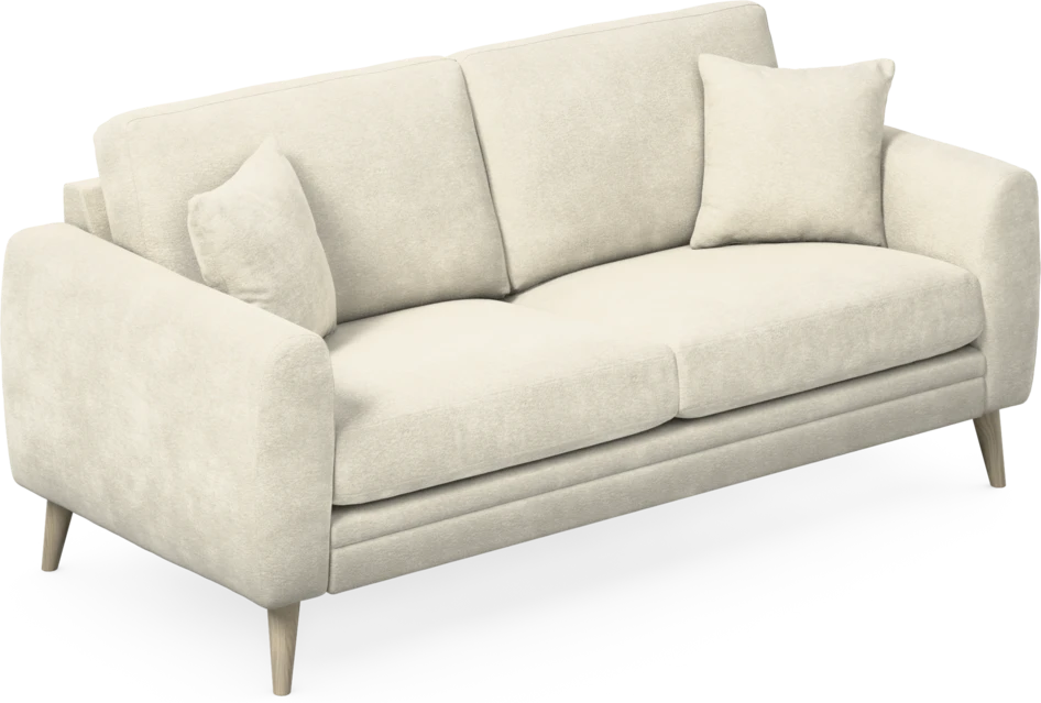 Eden - 2,5-sits soffa - Vit