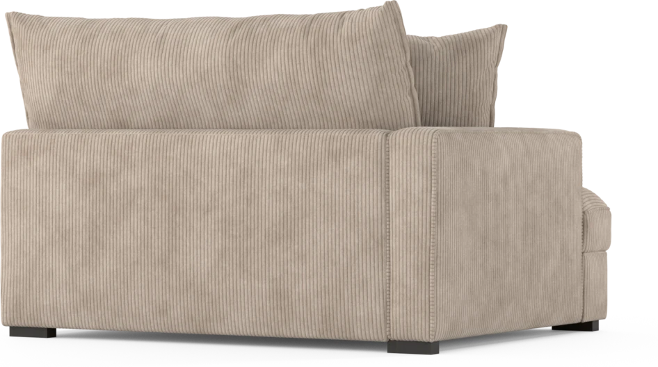 Rossi - 2-sits med armstöd vänster - Beige