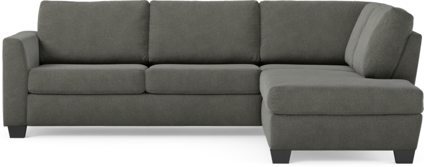 Friday - 2,5-sits soffa med divan höger - Grå