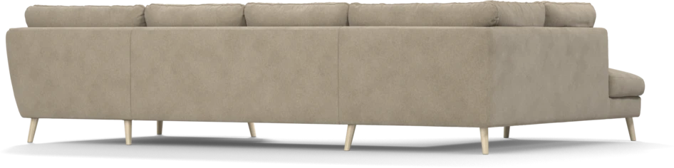 Madison Lux - 2-sits soffa med divan vänster och schäslong höger - Beige