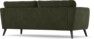 Bridge  - 3-sits soffa - Grön