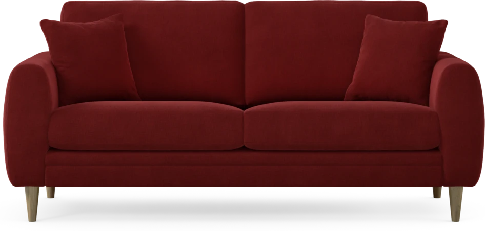 Eden - 2,5-sits soffa - Röd