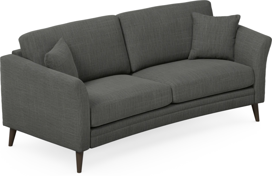Eden - 2,5-sits soffa svängd - Grå