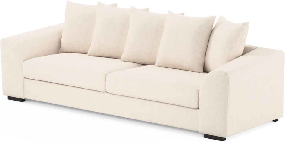 Town - 4-sits soffa - Vit