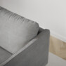 Madison Lux - 2-sits soffa med schäslong vänster - Grå