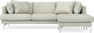 Harper - 4-sits med schäslong höger  - Beige