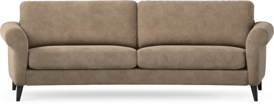 Bridge - 3-sits soffa svängd - Beige