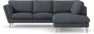 Madison - 2-sits soffa med divan höger - Vit