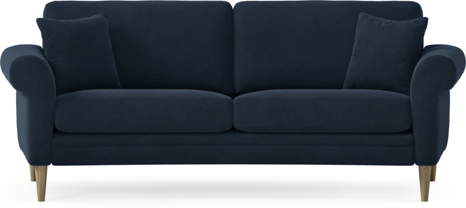 Eden - 2,5-sits soffa svängd - Blå