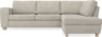 Friday - 2,5-sits soffa med divan höger - Beige