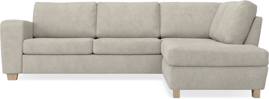 Friday - 2,5-sits soffa med divan höger - Beige