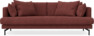 Harper - 3-sits soffa, hel dyna - Röd
