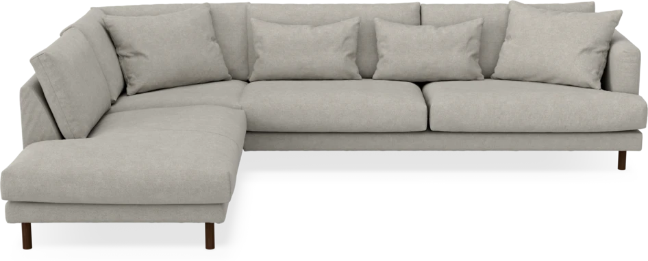 Harper - 3-sits soffa med divan vänster - Beige