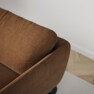 Madison Lux - 3-sits soffa med divan höger - Brun