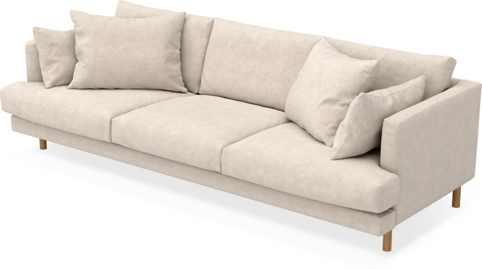 Harper - 4-sits soffa - Vit