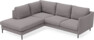 Madison - 2-sits soffa med divan vänster - Grå