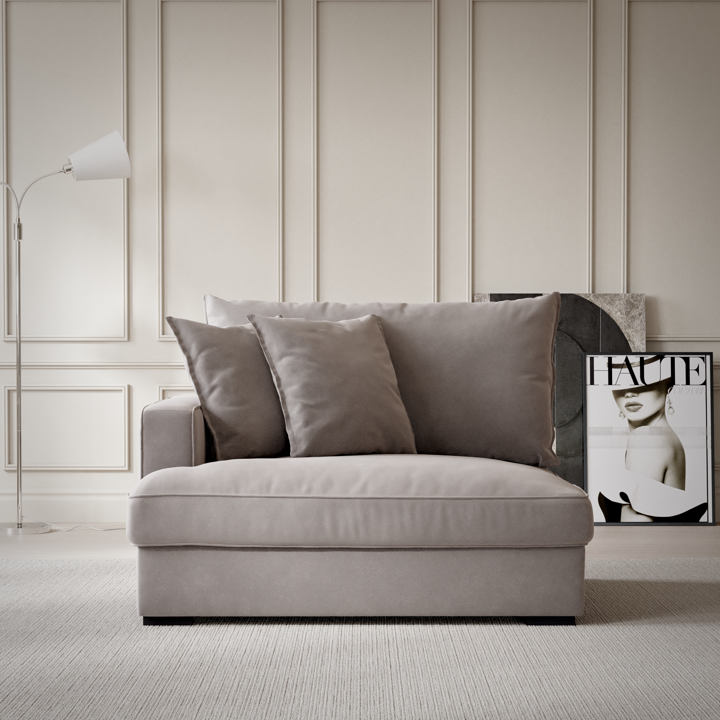 Rossi, 1,5-sits med armstöd vänster